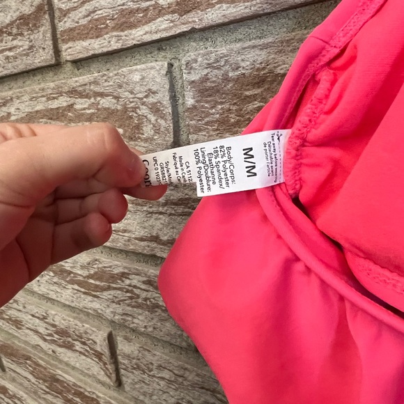 George Pink Bathing Suit Top - Picture 6 of 10